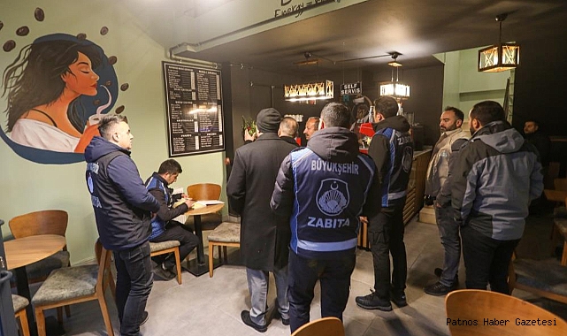 Van'da zabıtalar tarafından kafe ve restoranlar denetlendi
