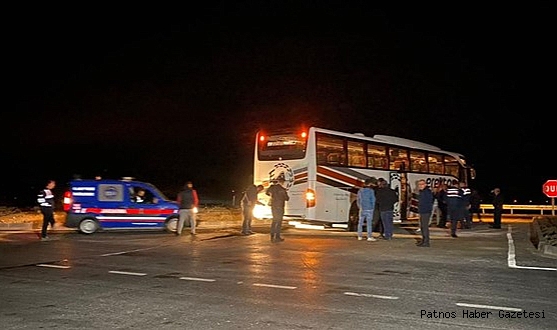 Yolcu otobüsüne ateş açıldı