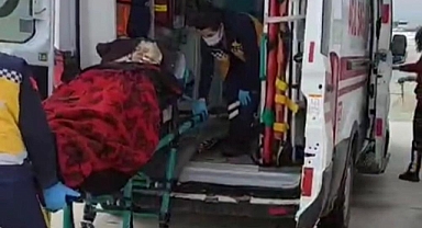 15'inci doğumunda rahatsızlanan kadın için ambulans helikopter havalandı