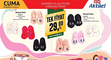 5 Ocak BİM Aktüel Kataloğu Yayınlandı