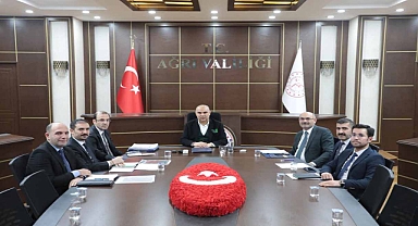 Ağrı'da  "Çalışma Grubu Toplantısı" düzenlendi