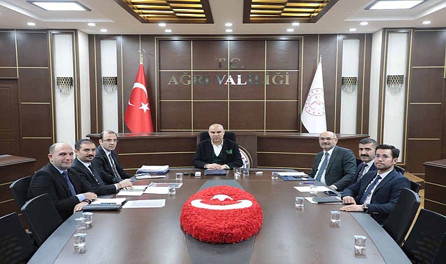 Ağrı'da  "Çalışma Grubu Toplantısı" düzenlendi