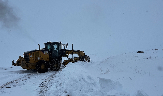 Ağrı'da kar esareti: 12 köy yolu ulaşıma kapandı
