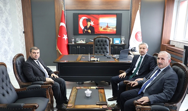 Ağrı'da Kökrek'ten Şafak'a hayırlı olsun ziyareti