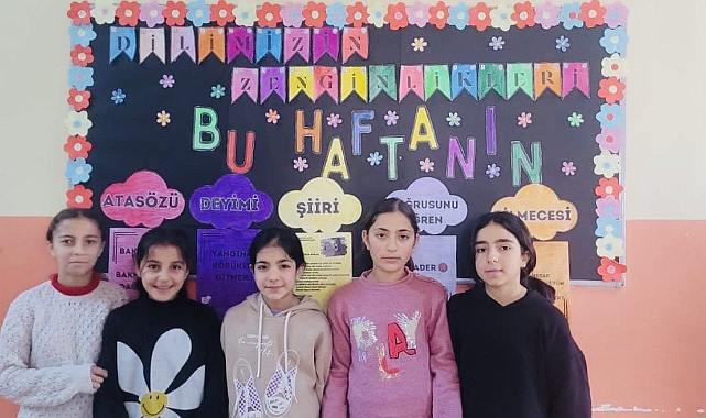 Ağrı'da öğrenciler dilin zenginliklerini keşfediyor