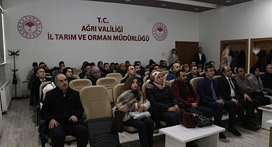 Ağrı'da Su Verimliliği Uygulamaları Bilgilendirme Toplantısı Yapıldı