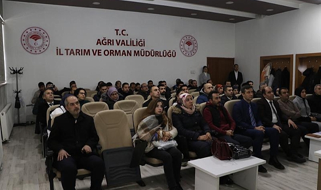 Ağrı'da Su Verimliliği Uygulamaları Bilgilendirme Toplantısı Yapıldı
