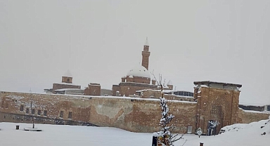 Ağrı'da tarihi saray kara gömüldü   (Videolu haber)