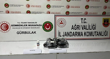 Ağrı'da uyuşturucu operasyonu: 2 gözaltı