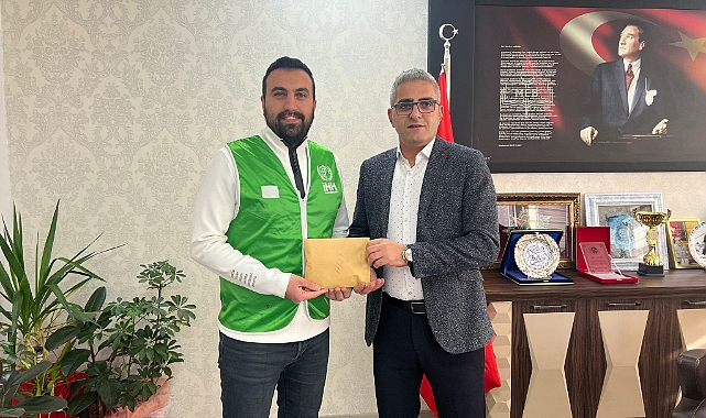 Ağrı’daki öğrenci ve öğretmenlerden Gazzeli çocuklara anlamlı yardım