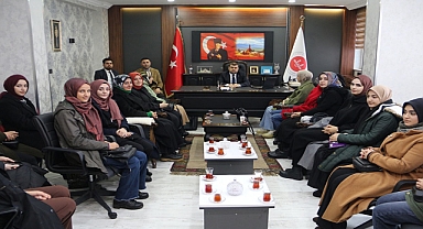 Ağrı İbrahim Çeçen Üniversitesi'nden Müftü Şafak'a ziyaret