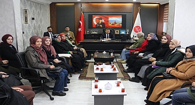 Ağrı İbrahim Çeçen Üniversitesi'nden Müftü Şafak'a ziyaret