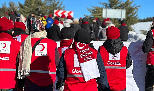Ağrı Kızılay Gönüllüleri, Sarıkamış şehitlerini anma yürüyüşüne katıldı