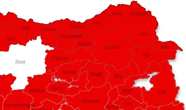 Ağrı, Van, Bingöl, Bitlis, ve Muş için tarih verildi. Herkese yok size var!