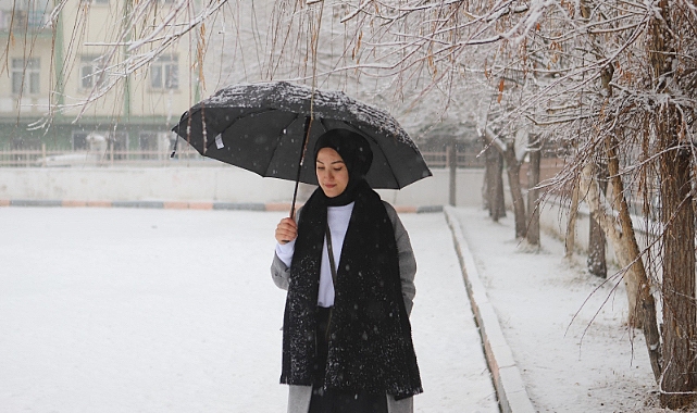 Ağrı'ya yoğun kar uyarısı