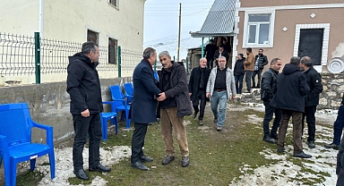 Ak Parti İlçe Başkanı Taşdemir Özalaca ailesine taziye ziyaretinde bulundu