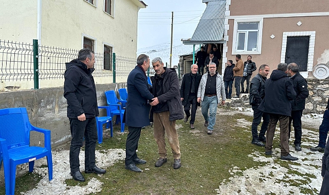 Ak Parti İlçe Başkanı Taşdemir Özalaca ailesine taziye ziyaretinde bulundu