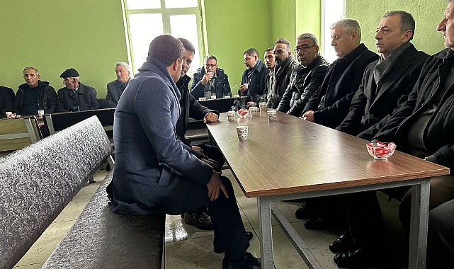 Ak Parti Patnos İlçe Başkanı Taşdemir " Can" ailesinin acısına ortak oldu