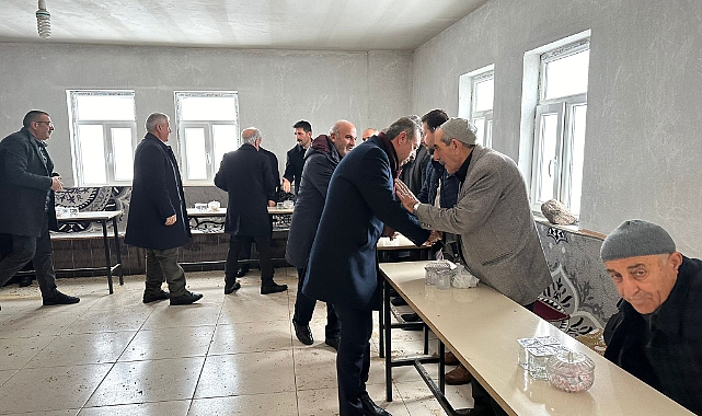 Ak Parti Patnos İlçe Başkanı Taşdemir hayatını kaybedenlerin ailelerini ziyaret ederek acılarına ortak oldu