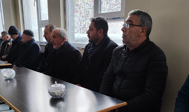 Ak Parti Patnos İlçe Başkanı taziye ziyaretlerini sürdürüyor