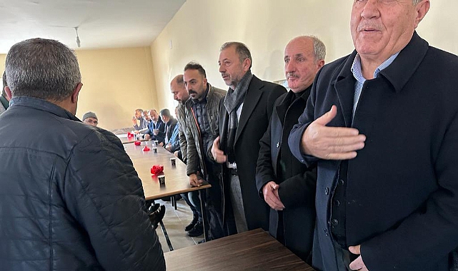 Ak Parti Patnos İlçe Başkanı taziye ziyaretlerini sürdürüyor