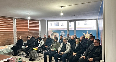 Ak Parti Patnos İlçe Başkanında Haftalık Olağan Yönetim Kurulu Toplantısı yapıldı