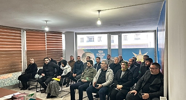Ak Parti Patnos İlçe Başkanında Haftalık Olağan Yönetim Kurulu Toplantısı yapıldı