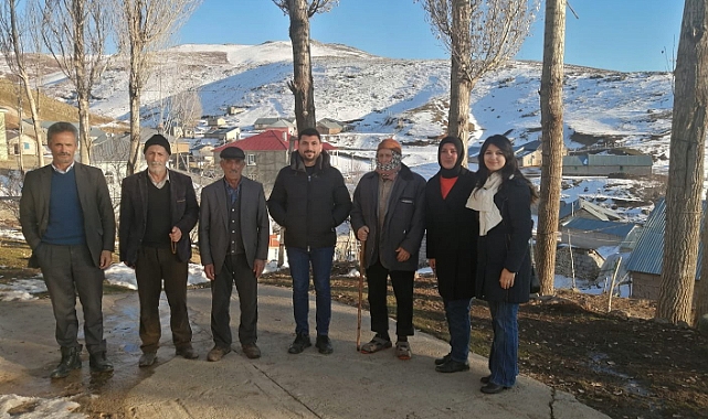 Ak Parti Patnos İlçe Yönetim Kurulu Başkanları vatandaşları ziyarette bulundular