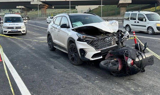 Alkollü sürücünün çarptığı motosikletli genç hayatını kaybetti