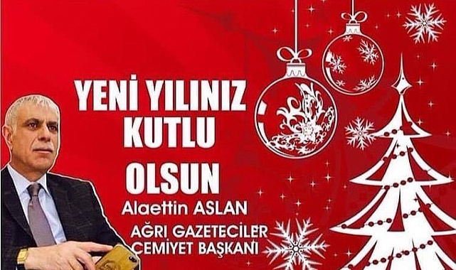 Cemiyet Başkanı Alaettin Aslan'dan Yeni Yıl Mesajı