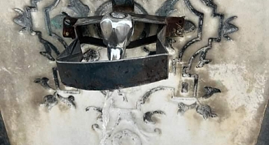 Çeşme musluğu ilginç bir yöntemle hırsızlardan muhafaza ediliyor