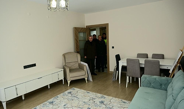 Çınar : “Depremzede aileleri güvenli ve konforlu bir bölgeye taşıyacağız”