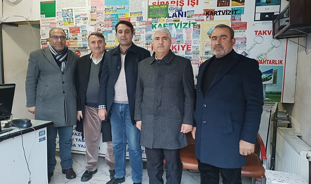DEVA Partisi Erciş İlçe Başkanı Macit'ten 10 Ocak Çalışan Gazeteciler Günü Nedeniyle Gazetemize Ziyaret