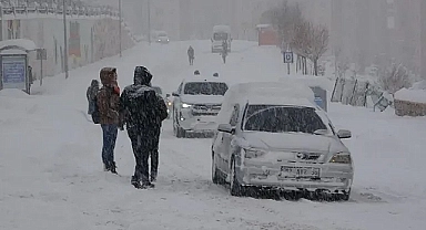 Doğu Anadolu için kış bu akşam başlıyor! Doğu Anadolu'nun hangi ilinde bu akşam kar yağacak?