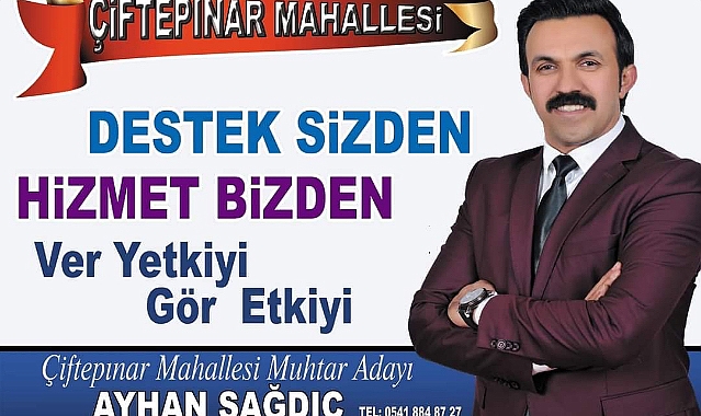 Doğubayazıt'ın çalışkan Muhtarı yeniden aday