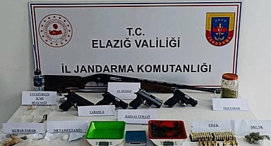 Elazığ'da zehir tacirlerine operasyon: 28 Gözaltı