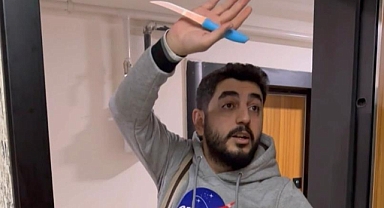 Elazığlı fenomenin espri dolu paylaşımıyla uzay heyecanı sosyal medyayı salladı