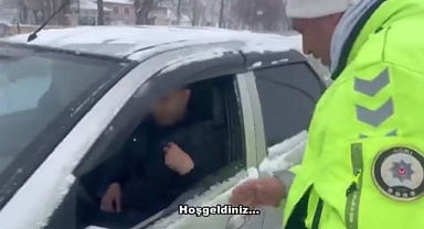 Emniyet Ekipleri Ağrı’da Kış Mevsimi Trafik Denetimlerini Artırdı