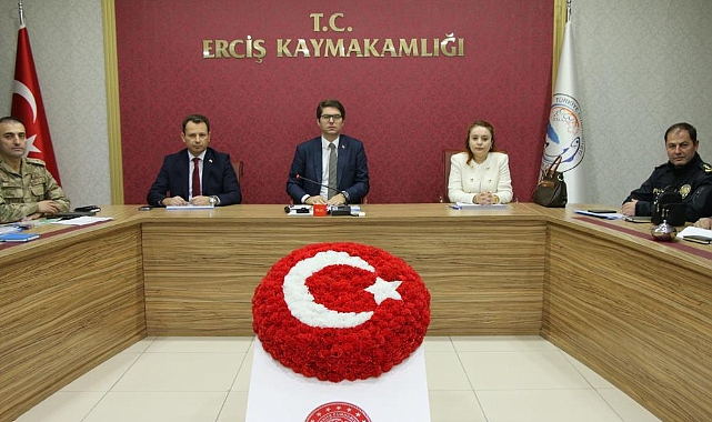 Erciş’te ‘Seçim Güvenliği ve Koordinasyon Toplantısı’
