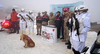 Ergan Dağında komandolar 24 saat turistlerin huzur ve güvenliğini sağlıyor