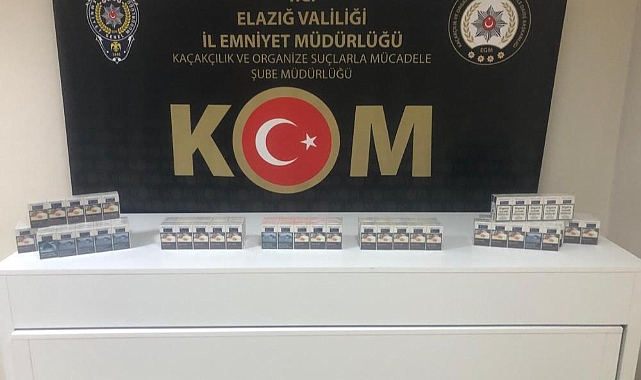 Gümrük kaçağı sigara ele geçirildi
