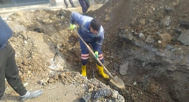 Hakkari'de 10 ayrı noktada meydana gelen su arızası giderildi
