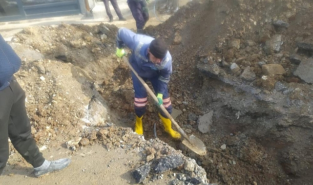Hakkari'de 10 ayrı noktada meydana gelen su arızası giderildi