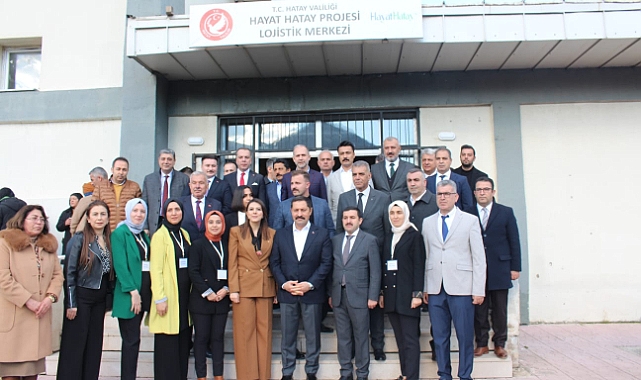 Hayat Hatay Projesi Lojistik Merkezi açıldı