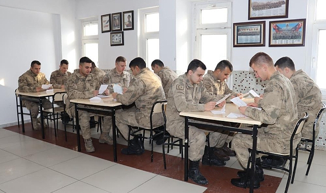 İlkokul öğrencilerinden jandarmaya sevgi dolu mektup