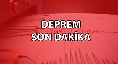 İzmir'de Deprem