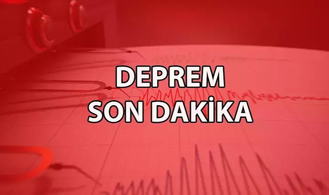 İzmir'de Deprem