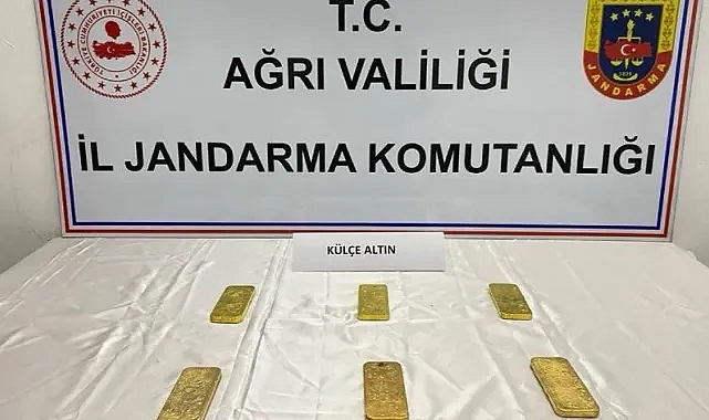 Jandarma ekiplerinden nefes kesen suç üstü: Yüzlerce altın külçe ele geçirildi!
