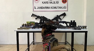 Jandarmadan silah mühimmat kaçakçılığı operasyonu: Cephanelik ortaya çıktı