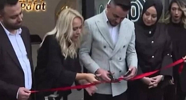 Kara para aklama suçlamasıyla tutuklanan Dilan Polat'ın yeni şubesi açıldı